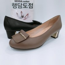 에스콰이아 여성 데일리 쿠션 펌프스 구두 4cm