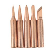 용접엘보 5pcs Soldering Iron Tips Internal Heated 936 Universal Welding Rework Tools Accessories, 01 금