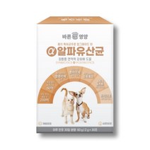 바른영양 강아지 고양이 알파유산균, 1개