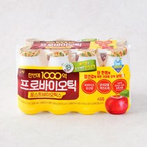 [메가마트]남양 한번에 1000억 프로바이오틱 사과 130ml*8개, 1개