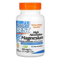 닥터스베스트 마그네슘 105mg 120정 x 1개
