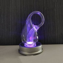 Aqumotic 매직 클라인 병 4 차원 선물 물리적 모델 장비 과학 학생 펠릭스 유리, bottle and base, about16cm
