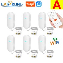 누수탐지기 누수감지기 수도 와이파이 액체 오버플로 쉬운 설치 화이트 컬러 스마트 라이프, a