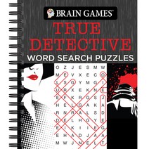 Brain Games - True Detective Word Search Puzzles Spiral, Publications International,..., English, 9781640306721