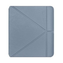 코보 리브라 2 슬립커버 케이스 | Slate 블루 슬립/Wake Technology Built-in 2-Way 스탠드 Vegan 가죽 Compatible 7” eReader, 푸른