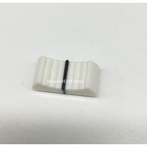 키보드 키캡 체리프로파일 측각 블랙 PBT키캡 페이더 노브 캡 터치 감지 슬라이더 믹서, 하얀