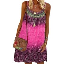 휴양지원피스 여름 빅사이즈 미니 롱 나시 민소매 봄 바캉스룩