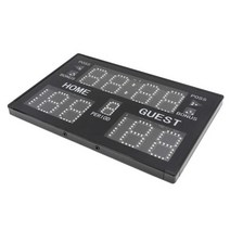 복싱타임벨 스코어 보드 타이머 탁상용 전자 경량 LED 100 240V 레슬링 복싱용 스피커 내장, [03] British regulatory