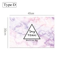네일시술대 BQAN-대리석 네일 테이블 세척 가능한 아트 핸드 필로우 패드 마블 암 레스트 쿠션 매트 매, 01 D
