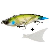 빅게임 하드베이트2조인트 스윔 베이트 190mm 55g 워 블러 플로팅 낚시 미끼 액세서리용 큰 프레데터용, 10 K