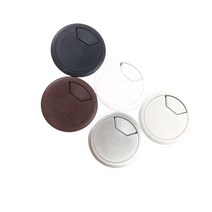 타공커버 홀캡 50mm 책상 컴퓨터 전선캡 가구 전선홀 구멍 커버, 흰색
