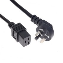 UPS 전원 코드 CN 중국 플러그-IEC320 C19 연장 케이블 1.8m 6ft PDU 서버 16A 3G1.5mm 와이어 게이지
