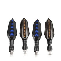 오토바이 LED 방향 지시등 표시 등 혼다 CBR125R CBR300R 그롬 MSX125, 07 2 Pair blue