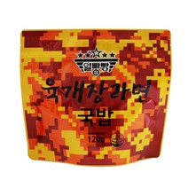 일빵빵 육개장라면국밥 120g 유통기한 2023.03.29까지 전투식량, 1개