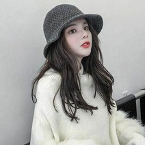 차밍몰 니트짜임 와이어버킷햇 벙거지[S985-숏챙]모자