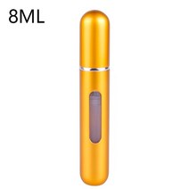 로션용기 화장품용기 플라스틱용기8/5ml 향수 분무기 휴대용 액체 컨테이너 화장품 여행 미니 알루미늄 스, 26 8ml-Matte Gold
