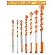 벽커팅 4~ 10pcs 전기 벤치 드릴에 대 한 설정 다기능 총 비트 세라믹 벽 타일 대리석 구멍 톱 다이아몬드, 05 3 4 5 6 8 10 12mm
