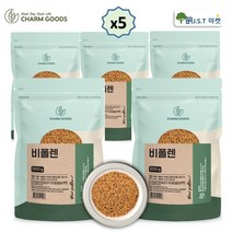 벌화분 먹는화분 비폴렌 꿀 벌 생 화분 가루 스페인산 효능 500g 선택구성, 5팩