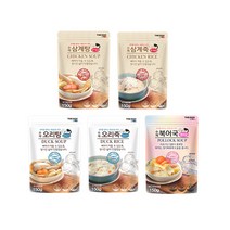 더독 삼계탕 삼계죽 오리탕 오리죽 북어국 6개 골라담기 반려동물 보양식 영양식, 삼계죽3+삼계탕3