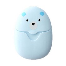비누베이스 비누만들기재료 50 개/상자 휴대용 비누 종이 쉬운 세척 손 목욕 플레이크 미니 청소 여행에 적, 03 Blue_01 1 Box