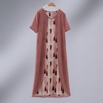 45. 가디건이 붙어있는 간편한 롱드레스