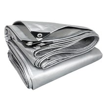 방수 갑바 포터 트럭 호루 방수천막 타포린 멍석망, 은도금 비옷 1m / 버클 1개2x3m, 1개