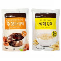 RJSRKD베스트코 식혜원액 수정과원액 5배희석 식혜 수정과fsh203, 영킴스샵 1, 영킴스샵 수정과원액790ml, 영킴스샵 본상품선택