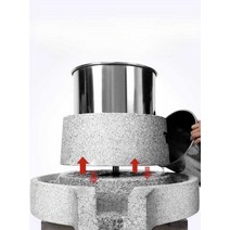 전기 맷돌 업소용 콩 가는 기계 회전맷돌 두부 돌절구, Baifei B30/리프트 포함