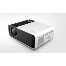 스마트 미니프로젝터 빔프로젝터 캠핑용 원룸 아이폰, 8K HD 글래스 렌즈 패키지 A