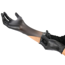 메르세라 손목긴 잘안찢이지는 니트릴장갑 라텍스장갑 200, 미니(XS) 200매, 블루