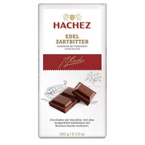 Hachez 하세스 노블 다크 비터 100g x4팩
