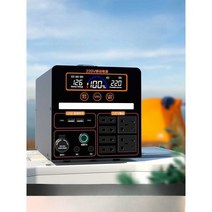 올인원 파워 뱅크 배터리 차박 캠핑용 배터리 c타입, 600W(105만mAh)1200wh