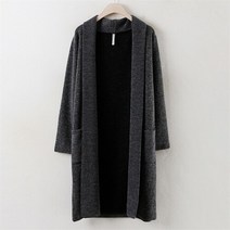 강물처럼 아이우먼 오픈골지 숄 가디건 MN0143RM010 빅사이즈 (6161065)