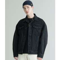 JIPSY BLACK WASHED DENIM TRUCKER