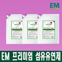 EM 3배농축 섬유유연제 리필, 리필3개