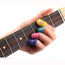 JAYART_핑거캡 기타 바이올린 첼로 현악기 거문고 가야금 일렉 손가락보호 줄캡 통캡 핑거 스트랩+jac221107, 제이아트co_5. 녹색 M