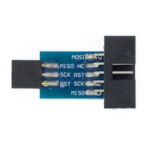 DIY 로봇코딩 코딩교육 코딩장난감 로봇과학 로봇만들기 로봇장난감 USBASP USBISP AVR 프로그래머 USB ATMEGA8 ATMEGA128 ATtiny/CAN/PWM 10, [01] 10P to 6P Adapter