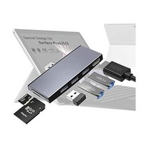 4K HDMI 3배속 USB 3.0 서피스 프로 6/5/4용 SD/TF 카드 리더가 장착된 마이크로소프트 도킹 스테이션, 표면 프로 4/5/6