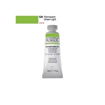 [신한] 아크릴물감 낱색 50ml, 526 Permanent Green Light