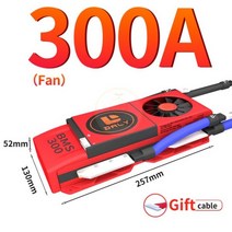 BMS 인산철 Daly-BMS 12V 24V 36V 48V 60V 4s 5s 6S 7S 8S 10S 13S 14S 15S 16S 60A 80A 100A 150A 200A 리튬 이온, 10LiFePO4 16S 48V_16300A Fan C