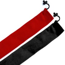 새화국악기 일반 장구채 케이스 (알로바/빨강 검정), 검정