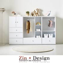 아기 옷장 유아 아이 베이비 서랍장 행거 수납장 600 800 모음, 600 수납장_[도어형], 화이트