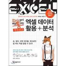 회사에서 바로 통하는 엑셀 데이터 활용+분석 : 59개 프로젝트 예제로 배우는 실무형 프로젝트 활용서, 한빛미디어