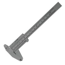 켈리퍼스 0-150mm ABS 플라스틱 버니어 캘리퍼스 보조 위치 눈금자 목공 마킹 DIY 보석 측정 도구, D