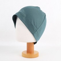 [키즈용] 텐셀코튼 키즈용 기본비니 / 어린이용 환자용 암환자 뇌수술 탈모 모자 두건 항암 치료 준비 여성두건 친환경소재 면비니 여름두건모자 반다나 속비니