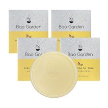 바오가든 퓨어 호호바 오일 비누 100g, 4개