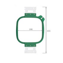 자수틀 프랑스자수 싱거미싱 공업용오버록 컴퓨터자수기계 공업용미싱 와펜제작 자수미싱 컴퓨터 자수 컴퓨터자수 355mm 계승 자수 스퀘어 세트 프레임 자수 후프 플라스틱 5, 190mmx190mm