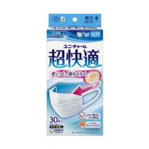 유니참 초쾌적 마스크 보통사이즈 30매, 단품, 단품