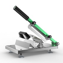 고기 절단기 고기자르는기계 수육 소형 육절기 슬라이서 가정용 수동 절단 떡 칼 냉동 지방 쇠 수동 절단 상업용 절단, 1-에메랄드: 304 스테인레스 스틸 농축 슬라이서