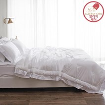 클푸 [클푸]알러지케어 심플 스프릿 자수 사계절 차렵이불 S